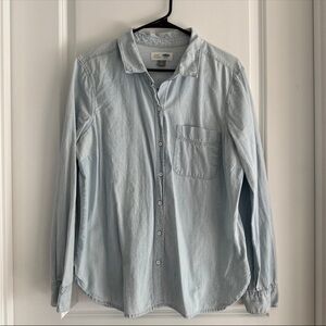 Old Navy Light Blue Button Down Shirt